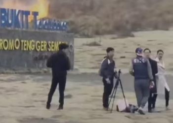 Kebakaran Bromo Diduga Akibat Prewedding