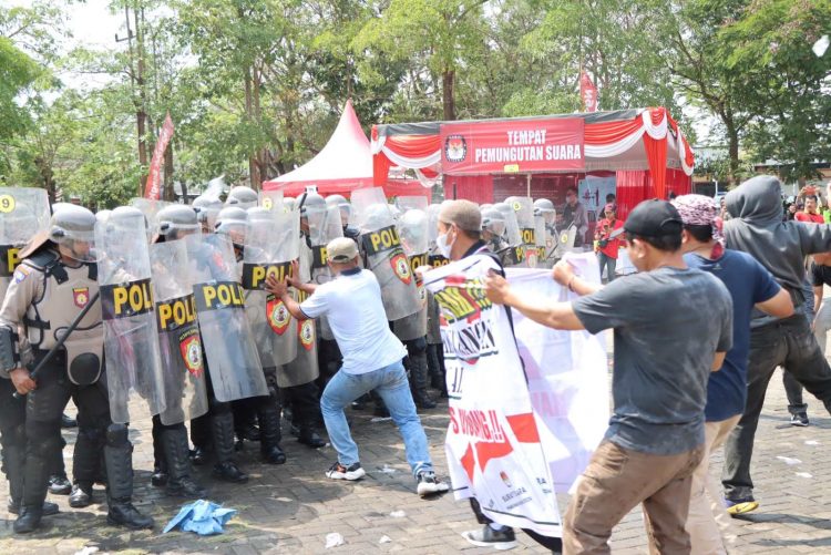 Simulasi Pemilu 2024 di Nganjuk Disetting Rusuh