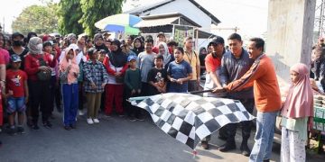 Berangkatkan Jalan Sehat, Wali Kota Kediri Ajak Warga Guyub Rukun