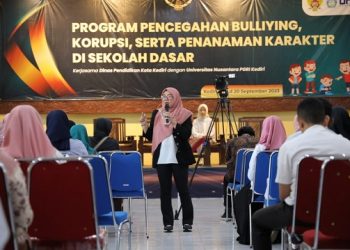 Salah satu narasumber saat memaparkan materi workshop. Foto: Ist