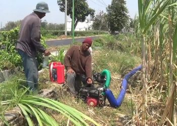 Petani Rogoh Gocek Jutaan, Buat Sumur Bor untuk Irigasi
