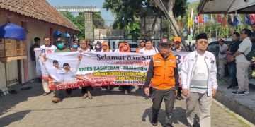 Dukung Pendaftaran AMIN, DPC PKS Datangi Kantor KPU Kota Kediri