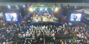 Kota Kediri Bersholawat, Wali Kota Kediri Titip Pesan Jaga Kerukunan