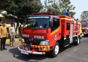 Kendaraan Baru Siap Dukung Mobilitas Damkar Kota Kediri