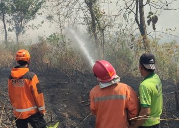 Kebakaran Lereng Gunung Klotok, Titik Api Sulit Dijangkau