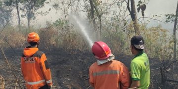 Kebakaran Lereng Gunung Klotok, Titik Api Sulit Dijangkau