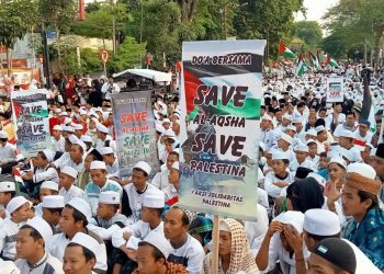 Dahsyat! Aksi Solidaritas Palestina Dalam Sekejap Kumpulkan Dana Ratusan Juta