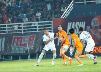 Gol Cepat Borneo FC Bungkam Macan Putih