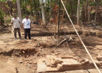 Ekskavasi Situs Kuno Trenggalek Setelah Penemuan Arca Agastya Kembali Berjalan