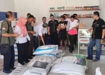 Jelang Akhir Tahun, Tim Gabungan Cek Stok Pupuk Subsidi di Kota Kediri