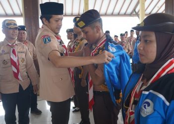Pelepasan Kontingen Kabupaten Trenggalek Raimunda Jatim 2023. Foto: Ist