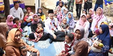 Bupati Arifin saat hadiri Mening Deh Suren Lor. Foto: Ist