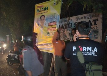 Curi Start Kampanye, Ratusan Baliho Caleg Dibredel