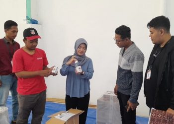 KPU Kabupaten Kediri Terima Logistik Pemilu, Bilik Suara masih Kurang