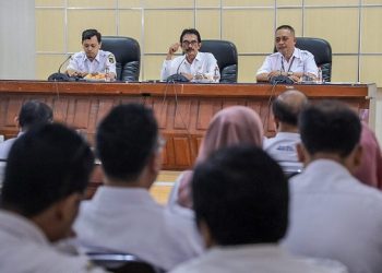 Pembukaan kegiatan Pembinaan Statistik Sektoral di Balai Kota Kediri. Foto: Ist
