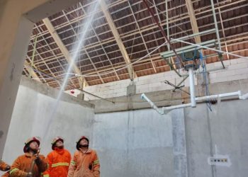 Kebakaran Melanda RSUD Nganjuk, Api Tiba-tiba Berkobar di Lantai 3
