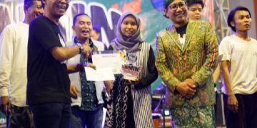 AMIN Milenial Fest, Cara Pasangan Anies-Muhaimin Garap Pemilih Muda Jombang. (foto/Bacaini)