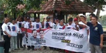Siap Menangkan Prabowo-Gibran di Kediri, LMDH Barisan Bolone Mase Gelar Deklarasi. (foto/ist)