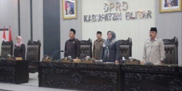 DPRD Kabupaten Blitar Keluarkan Rekomendasi Untuk Ranperda APBD 2024. (foto/ist)