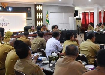 Coffe Morning Pj Wali Kota Kediri bersama Kepala OPD. Foto: Ist