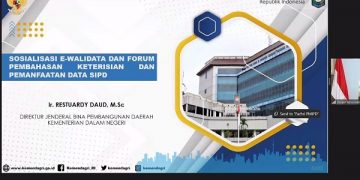 Pemkot Kediri Ikuti Sosialisasi E-Walidata SIPD RI Selama 3 Hari