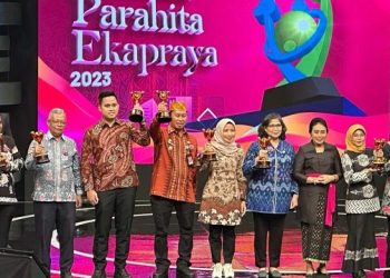 Kota Kediri Raih Penghargaan APE 2023 Kategori Nindya
