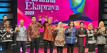 Kota Kediri Raih Penghargaan APE 2023 Kategori Nindya