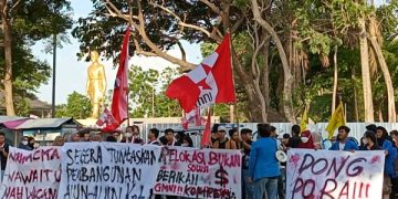 Sengkarut Proyek Alun-alun, Mahasiswa Tantang Pemkot Kediri Buka-bukaan