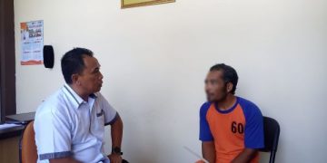 Edarkan Narkoba, Guru Ngaji Asal Kediri Dibekuk Polres Jombang. (foto/Bacaini)