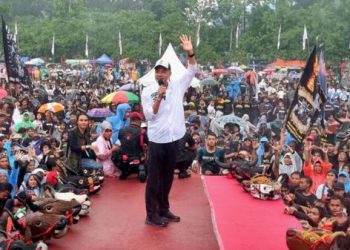 Ganjar Pranowo di Malang Disambut 1.000 Bantengan: Darah Kita Mendidih!