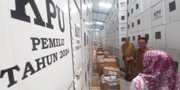 8 Kecamatan di Tulungagung Minus Gudang Logistik Pemilu 2024. (foto/Bacaini)