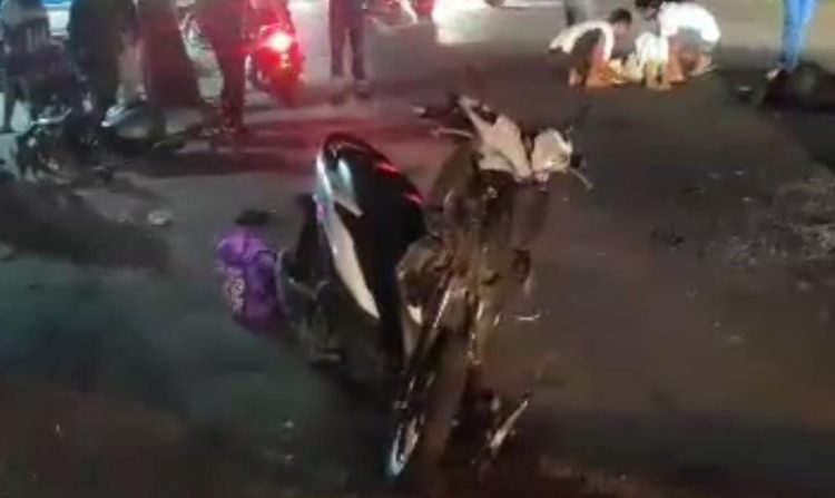 Kecelakaan Adu Banteng di Kediri, Seorang Pemuda Tewas