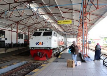 Selama Nataru, 146.607 orang Naik Kereta Api di Daop 7 Madiun