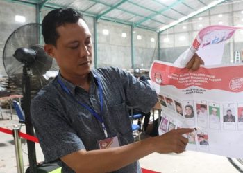5 Hari Sortir Lipat, KPU Kota Kediri Eksekusi Ribuan Surat Suara Rusak