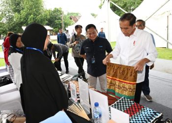 Bertemu Nasabah, Presiden Joko Widodo Apresiasi Kinerja PNM Mekaar