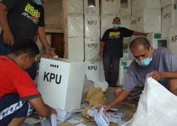 Surat Suara Pemilu 2024 di KPU Kota Blitar Terus Berdatangan