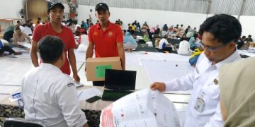 Belum juga Dipakai, 6.777 Surat Suara Pemilu 2024 Sudah Rusak. (foto/ist)