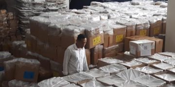 Alasan Keamanan, KPU Trenggalek Pilih Rahasiakan Data Surat Suara Rusak. (foto/Bacaini)