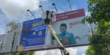 Bawaslu Sikat Semua APK Bandel Tanpa Pandang Bulu. (foto/Bacaini)