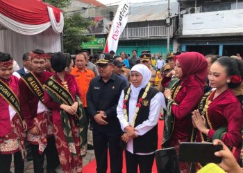 Resmikan Pasar Baru Kertosono, Gubernur Khofifah: Semoga Tingkatkan PAD