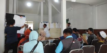 Terungkap Ditemukan Selisih Surat Suara Pemilu 2024 di Kota Kediri. (foto/Bacaini)