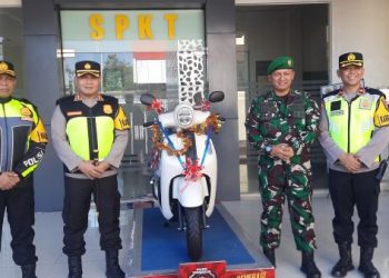 Tekan Angka Golput Pemilu 2024, Polres Trenggalek Siapkan Undian Hadiah Motor