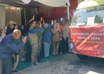 Logistik Tuntas Didistribusikan, Kota Kediri Siap Coblosan!