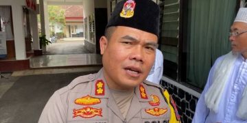 Kiai dan Gus Cabul Trenggalek, Ditahan. Foto: Kapolres Trenggalek AKBP Gathut Bowo Supriyono. (ist)