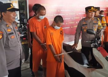 Beringas Gebuki Bocil, 4 Remaja Preman Kampung Trenggalek Lemas Saat Diringkus