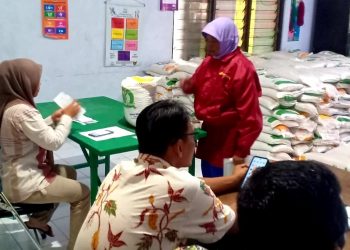 Awal Ramadhan, Pemerintah Kembali Gelontorkan Bantuan Pangan Untuk 33.632 Penerima di Kota Kediri. Foto : Ist