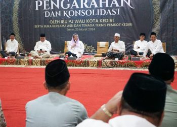 Pererat Silaturahmi, Pj Wali Kota Kediri Buka Bersama ASN Lingkup Balai Kota