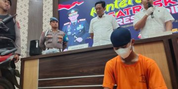Dalam Kondisi Sekarat Lantaran Racun Sianida, Gadis di Bawah Umur Diperkosa. Tampak pelaku pembunuhan. (foto/Bacaini)