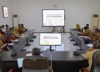 Percepat Wujudkan Kota Kediri Layak Anak, Pemkot Kediri Lakukan Penguatan Gugus Tugas KLA