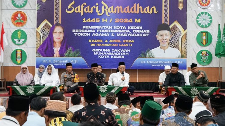 Safari Ramadan PJ Wali Kota Kediri Bersama Ulama dan Umaro Kota Kediri